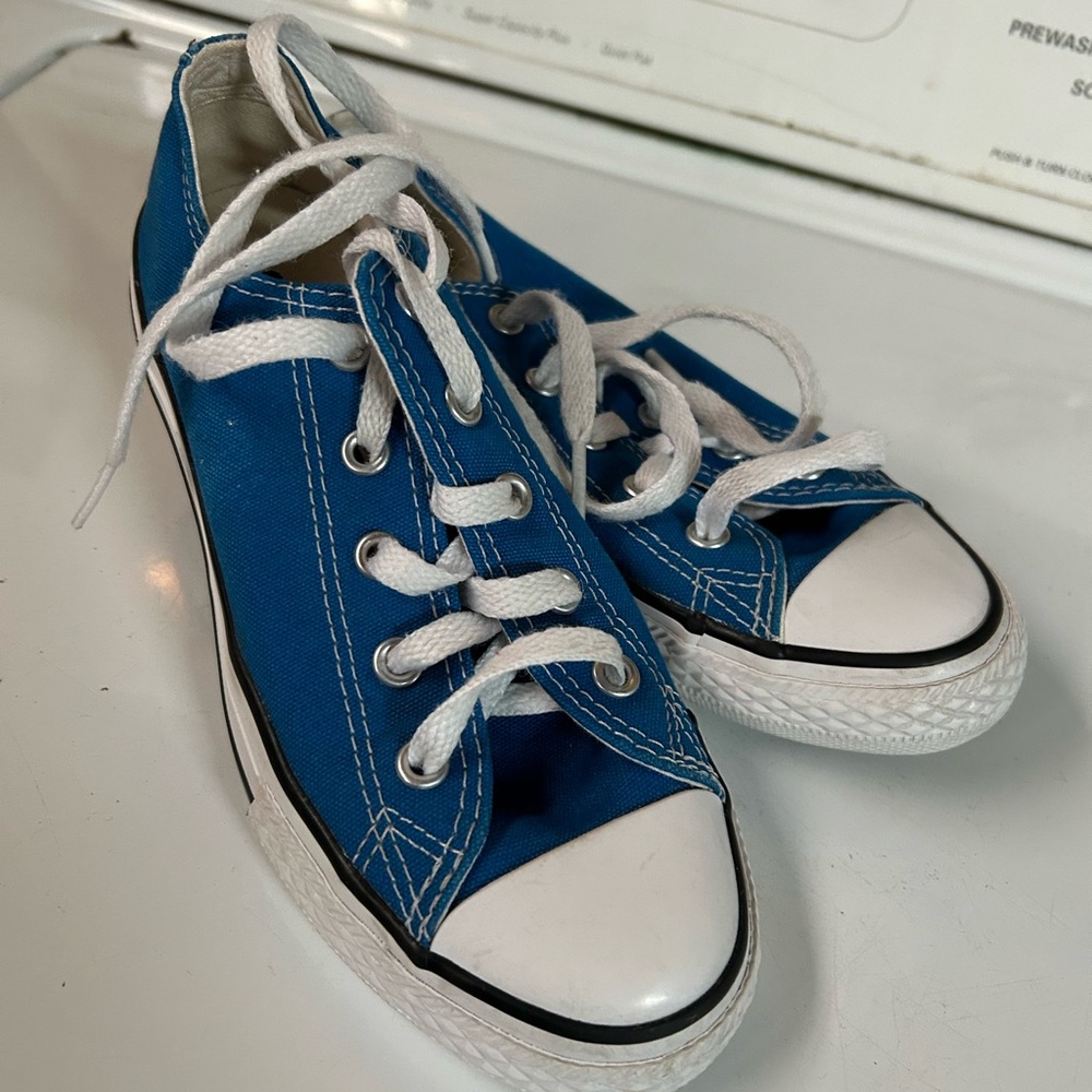 Vibrant Blue Kids Sneakers